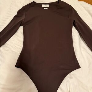 Babaton Chocolate Contour Bodysuit